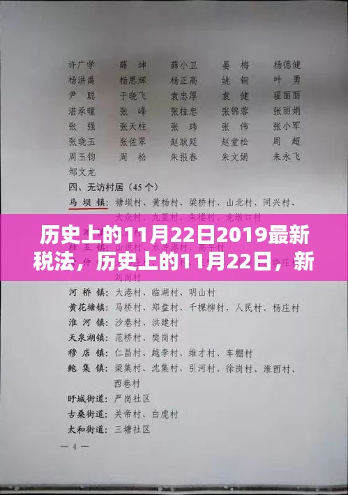 历史上的11月22日，新税法照亮前行之路，共创成就辉煌！