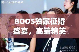 BOOS独家征婚盛宴，高端精英的浪漫寻觅之旅